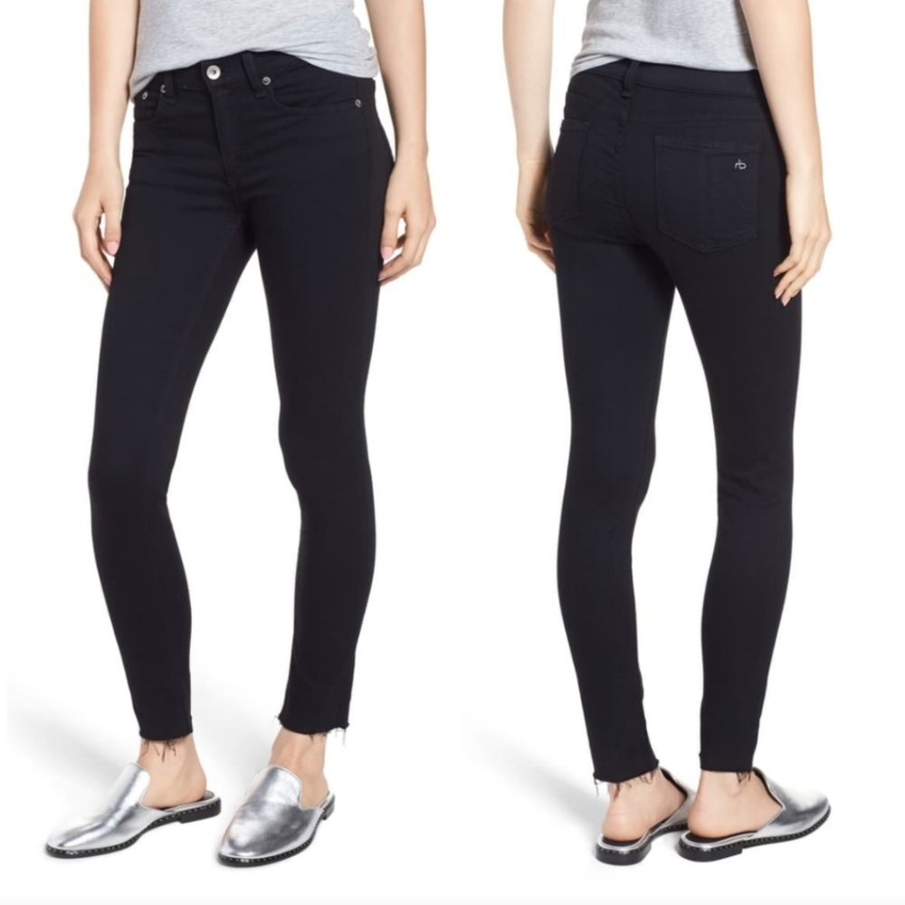 rag & bone Black Skinny Jeans Size 29